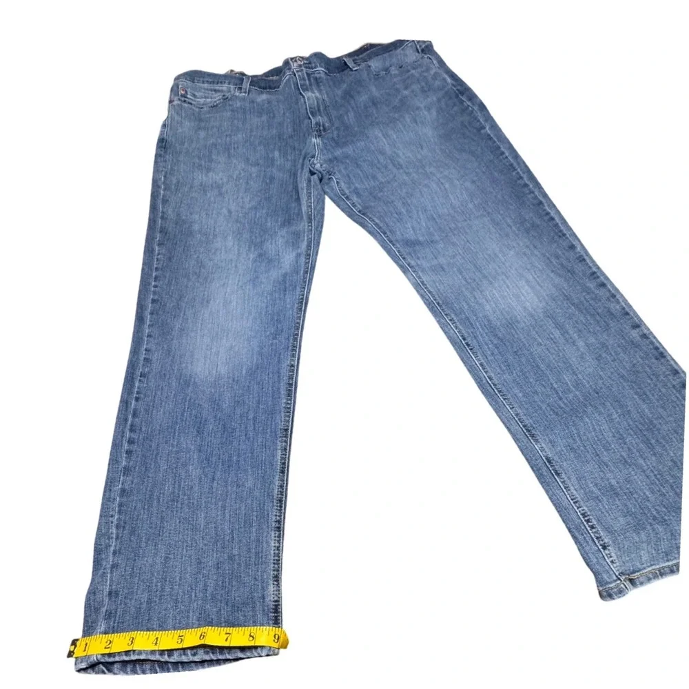Levi's 541 Athletic Taper Jeans Mens 42x32 All Seasons Tech Blue Medium Wash
